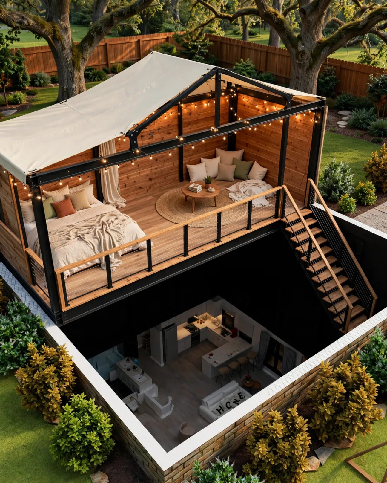 Canopy Drift 3D floor plan — Level 2