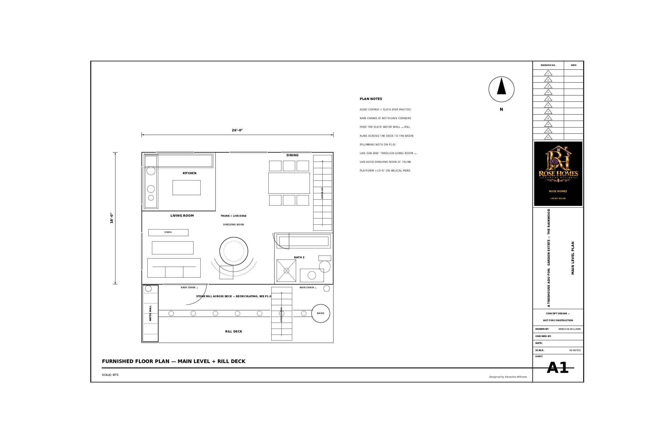 Rainwood furnished floor plan