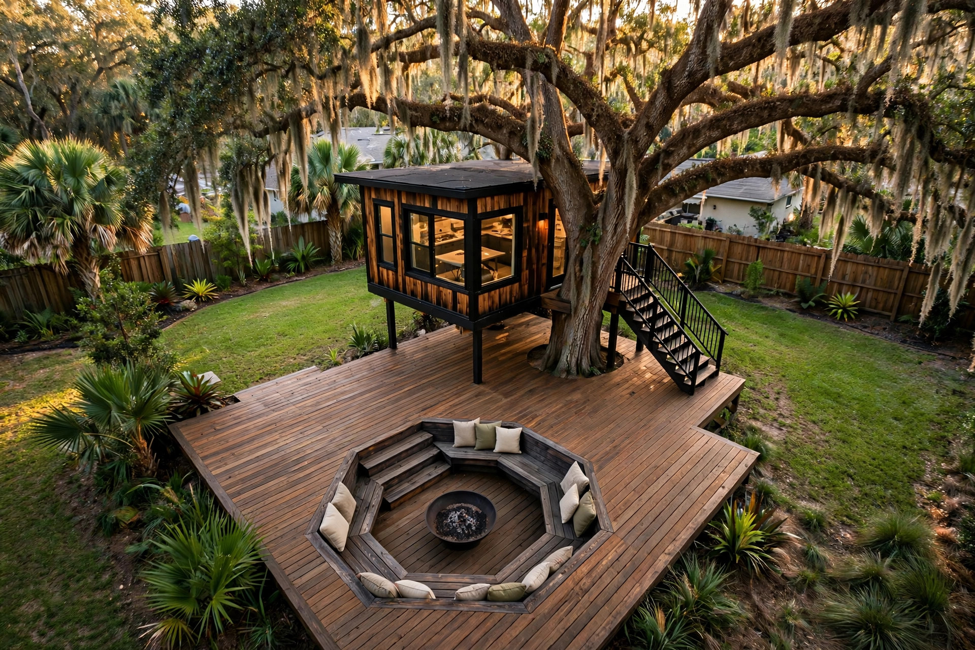 Ember bird's eye aerial view