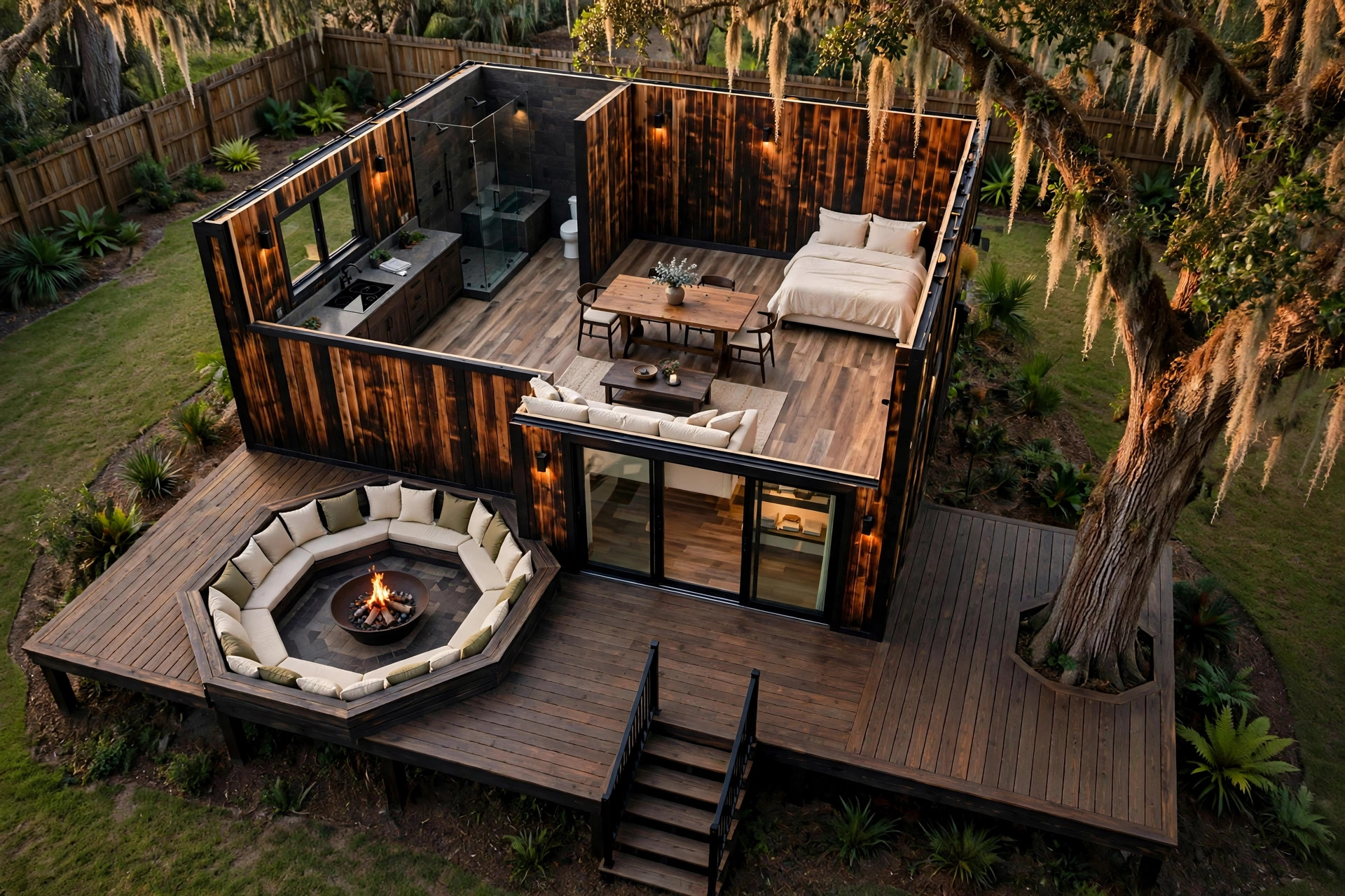 The Ember 3D floor plan — Level 1