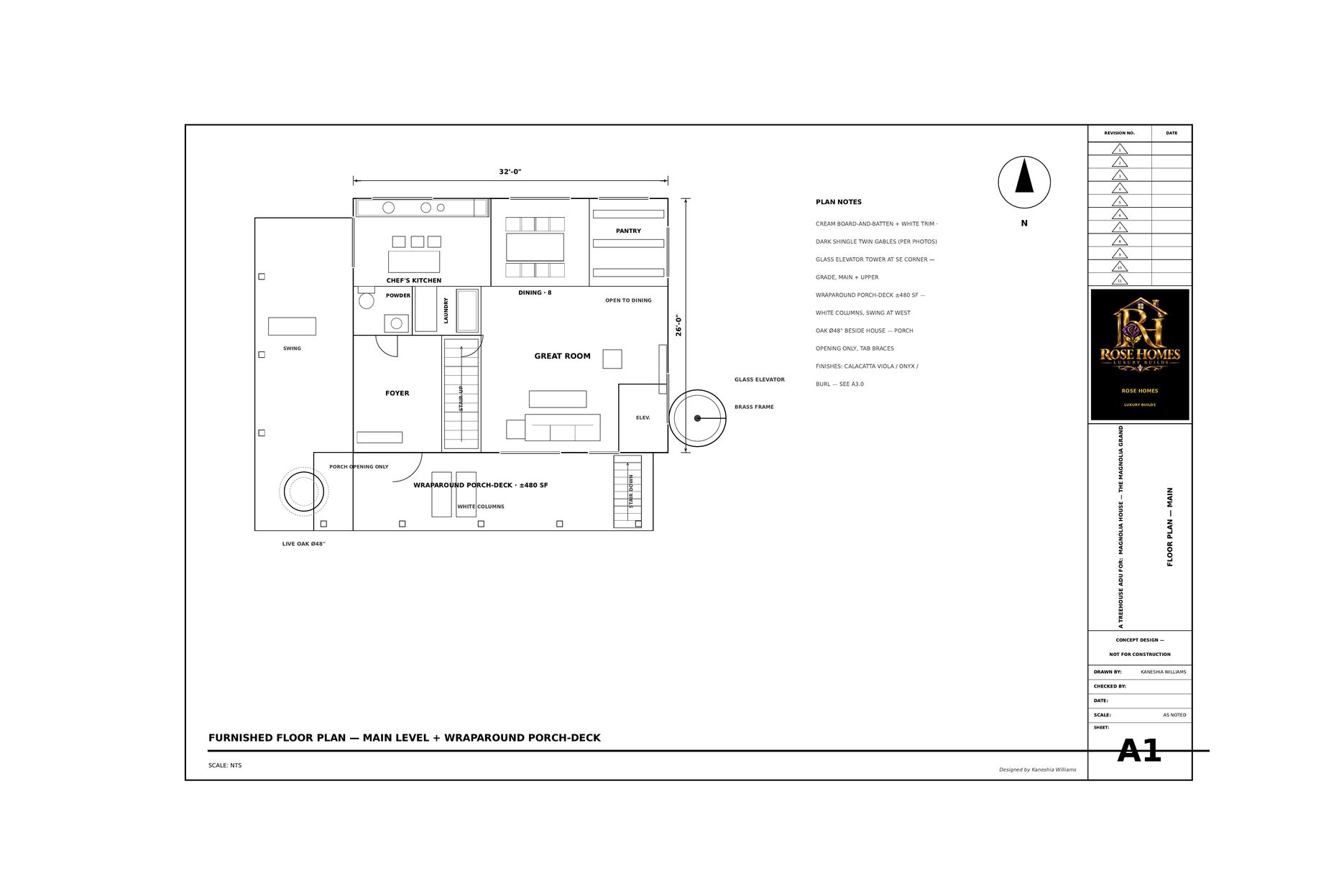 Magnolia Grand furnished floor plan