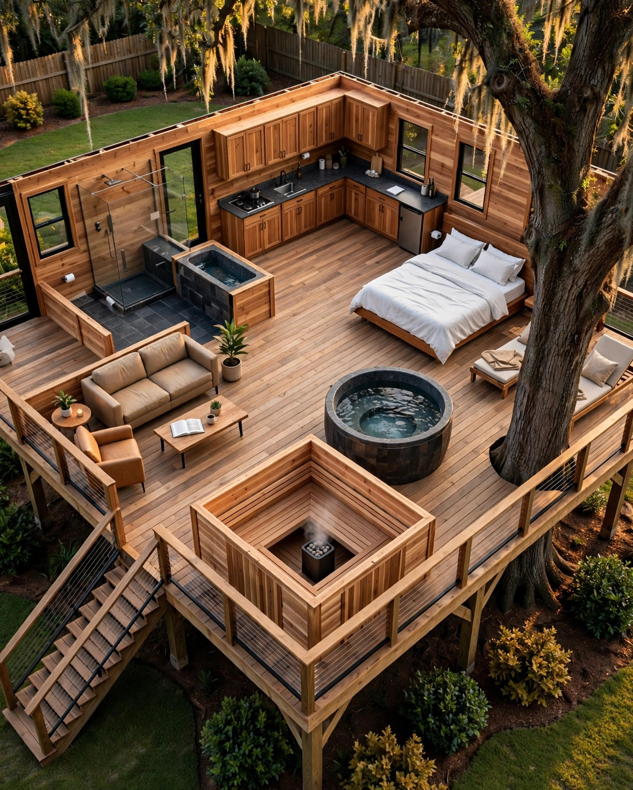 The Steam 3D floor plan — Level 1