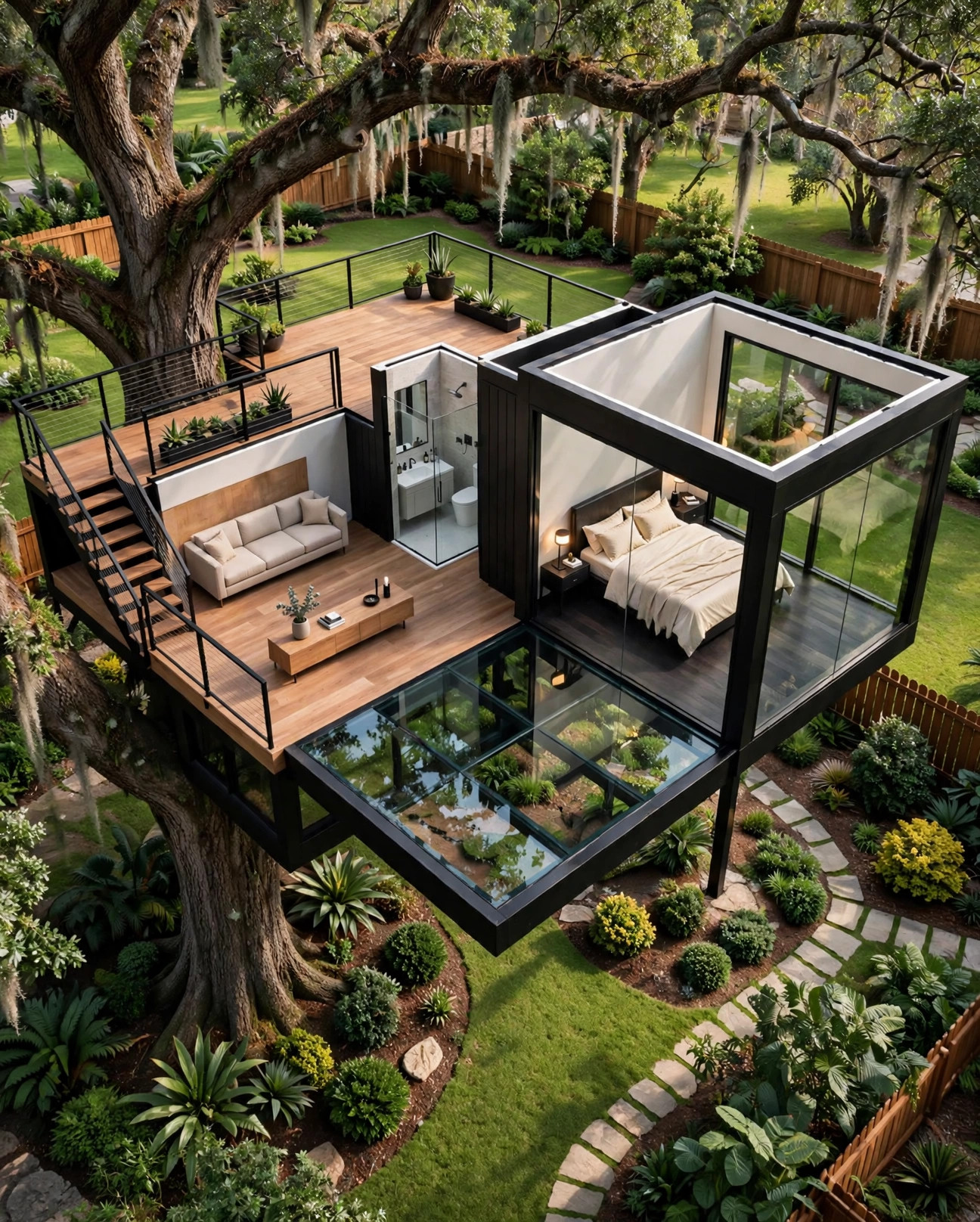 The Cube 3D floor plan — Level 2