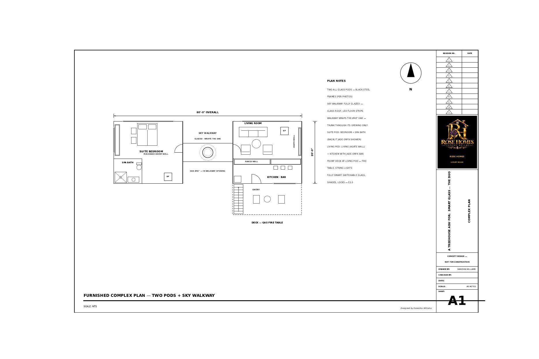 Duo furnished floor plan