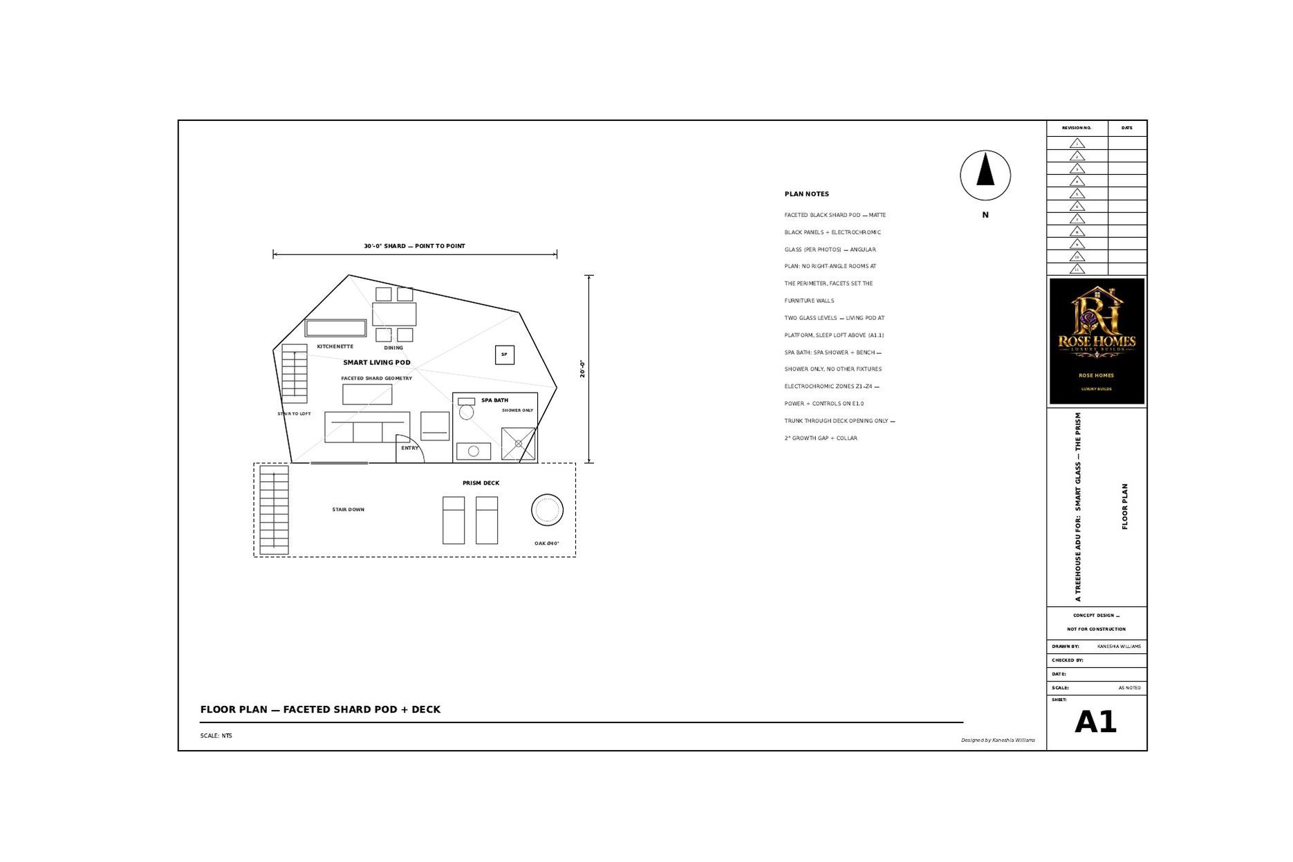 Prism furnished floor plan